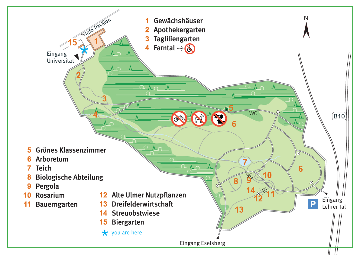 [Translate to english:] Botanischer Garten