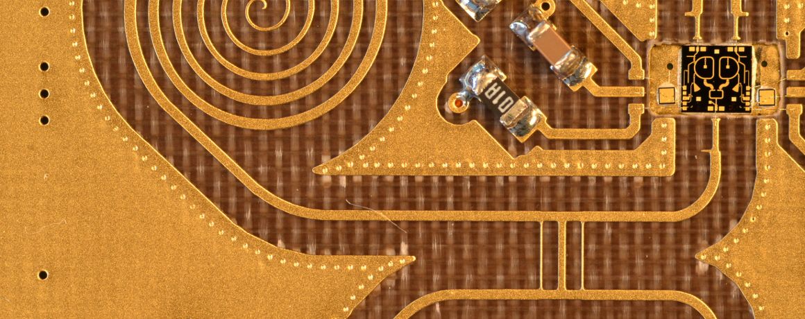 Close-up of a circuit board