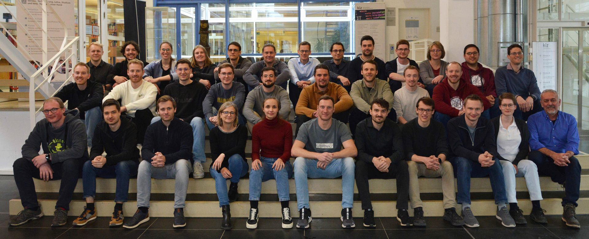 Group photo of all institute members