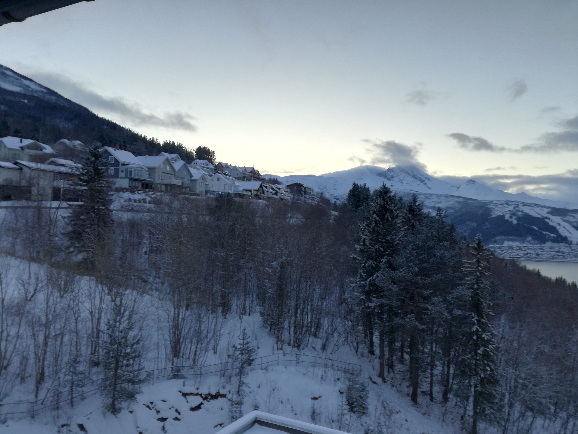 Winterlandschaft in Narvik